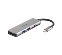 USB-C 5-PORT USB HUB+HDMI