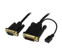 3m aktives DVI auf VGA Kabel - DVI-D zu VGA Adapter / Konverter 