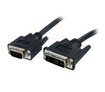 1m DVI auf VGA Monitorkabel - Stecker / Stecker - DVI-I 24+5 VGA (15Pin) 