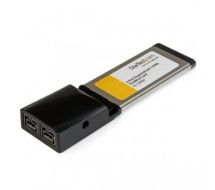 StarTech 2 Port ExpressCard 1394b FireWire Laptop Adapter Card