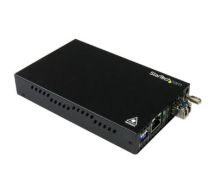 StarTech Gigabit Ethernet Copper-to-Fiber Media Converter - SM LC - 10 km