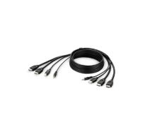 Secure KVM Combo Cable - Video- / USB- / Audio-Kabel - konform - USB, Min