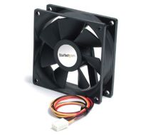 StarTech 90x25mm High Air Flow Dual Ball Bearing Computer Case Fan w/ TX3