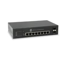 GEP-1023W120 - Switch - 8 x 10/100/1000 (PoE+) 