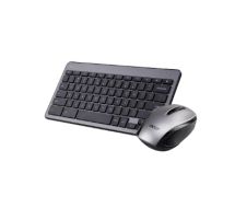 Acer Chrome Wireless Keyboard and Mouse Silver