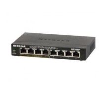 Netgear GS308P-100PES network switch Unmanaged L3 Gigabit Ethernet (10/100/1000) Black Power over Ethernet (PoE)