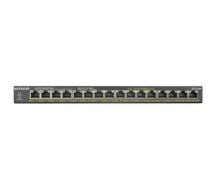 GS316P - Switch - unmanaged - 16 x 10/100/1000 (PoE+) 