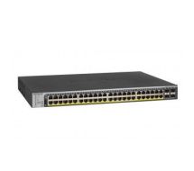 Netgear GS752TPP Managed L2/L3/L4 Gigabit Ethernet (10/100/1000) Black 1U Power over Ethernet (PoE)