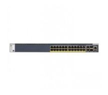 Netgear M4300-28G-PoE+ Managed L2/L3/L4 10G Ethernet (100/1000/10000) Black 1U Power over Ethernet (PoE)