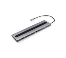 iogear Dock Pro 100 Wired USB 3.2 Gen 1 (3.1 Gen 1) Type-C Silver
