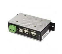 StarTech 4-Port Industrial USB 2.0 Hub with ESD Protection & 350W Surge Protection