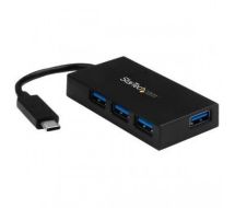 StarTech 4-Port USB-C Hub - USB-C to 4x USB-A - USB 3.0 Hub - Includes Power Adapter