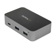 StarTech 3 Port USB C 3.1 Gen 2 Hub with Ethernet Adapter - 10Gbps USB Type C to 2x USB-A & 1x USB-C Ports - USB Hub w/ BC 1.2 Phone Fast Charging - Superspeed 10Gbps USB C Hub