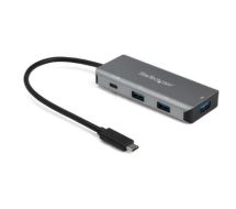 StarTech 4-Port USB-C Hub with Power Delivery - 10Gbps - 3x USB-A & 1x USB-C