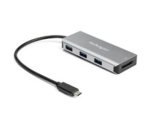 StarTech 3-Port USB-C Hub with SD Card Reader - 10Gbps - 3x USB-A