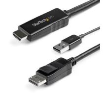 StarTech 2 m (6.6 ft.) HDMI to DisplayPort Cable - 4K 30Hz