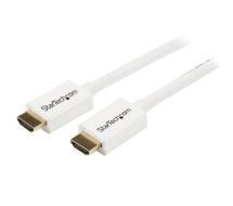 StarTech 3m (10 ft) White CL3 In-wall High Speed HDMI Cable - Ultra HD 4k x 2k HDMI Cable - HDMI to HDMI M/M