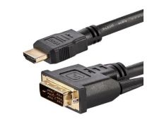 1,8m HDMI auf DVI-D Kabel - HDMI / DVI Anschlusskabel 