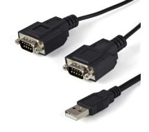 StarTech 2 Port FTDI USB to Serial RS232 Adapter Cable with COM Retention