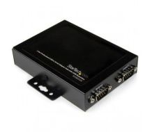 StarTech 2 Port Wall Mountable USB to Serial Adapter Hub with COM Retention