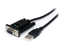 StarTech 1 Port USB to Null Modem RS232 DB9 Serial DCE Adapter Cable with FTDI