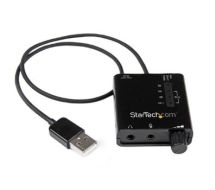 StarTech USB Stereo Audio Adapter External Sound Card with SPDIF Digital Audio