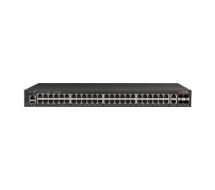 Ruckus ICX 7150-48P - Switch - L3 - managed - 48 x 10/100/1000 (PoE+) + 2 x 10/100/1000 (uplink) + 4 x Gigabit SFP - front and side to back - rack-mountable - PoE+ (370 W)