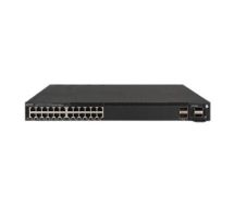 Ruckus ICX 7550-24P-E2 - Switch - L3 - managed - 24 x 10/100/1000 (PoE+) + 2 x 40/100 Gigabit QSFP+ - front to back airflow - rack-mountable - PoE+ (2000 W)