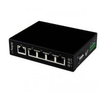 StarTech 5 Port Unmanaged Industrial Gigabit Ethernet Switch - DIN Rail / Wall-Mountable