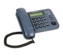 KX-TS580GC - Telefon mit Schnur mit Rufnummernanzeige/Anklopffunktion 