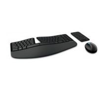 Microsoft Sculpt Ergonomic Desktop keyboard RF Wireless German Black