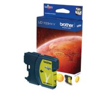 Brother LC-1100HYY Ink cartridge yellow, 750 pages, 10ml