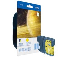 Brother LC-1100Y Ink cartridge yellow, 325 pages, 6ml