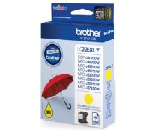 Brother LC-225XLY Ink cartridge yellow, 1.2K pages, 12ml