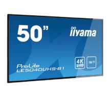 iiyama LE5040UHS-B1 signage display 127 cm (50") LED 4K Ultra HD Digital signage flat panel Black