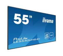 iiyama LE5540UHS-B1 signage display 138.7 cm (54.6") LED 4K Ultra HD Black