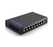 Linksys LGS108-UK network switch Unmanaged Gigabit Ethernet (10/100/1000) Black