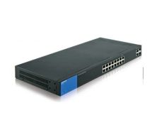 Linksys LGS318P Managed Gigabit Ethernet (10/100/1000) Black,Blue Power over Ethernet (PoE)