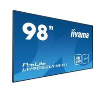 iiyama LH9852UHS-B1 signage display 2.49 m (98") LED 4K Ultra HD Digital signage flat panel Black