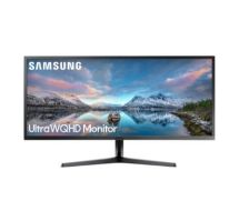 SAMSUNG LS34J550 Quad HD 34" LED Monitor - Dark Grey