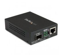 StarTech Gigabit Ethernet Fiber Media Converter with Open SFP Slot