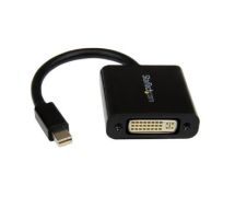 StarTech Mini DisplayPort to DVI Adapter - Mini DP to DVI-D Converter - 1080p Video - mDP or Thunderbolt 1/2 Mac/PC to DVI Monitor - Compact mDP 1.2 to DVI Single-Link Adapter Dongle