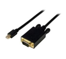 StarTech 3 ft Mini DisplayPort to VGA Adapter Converter Cable mDP to VGA 1920x1200 - Black