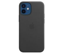 Apple iPhone 12 mini Leather Case with MagSafe - Black