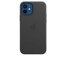 Apple iPhone 12 | 12 Pro Leather Case with MagSafe - Black