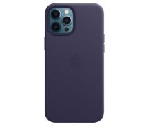 Apple iPhone 12 Pro Max Leather Case with MagSafe - Deep Violet