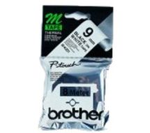 Brother MK-221BZ P-Touch Ribbon, 9mm x 8m