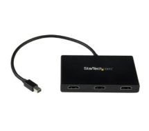 StarTech 3-Port Multi Monitor Adapter - Mini DisplayPort to HDMI MST Hub - Triple 1080p or Dual 4K 30Hz - Video Splitter Extended Desktop Mode on Windows Only - mDP 1.2 to 3x HDMI