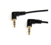 1,8m 3,5mm rechts gewinkeltes Stereo Audiokabel 