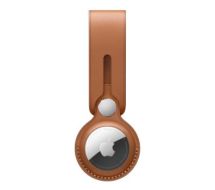 Apple AirTag Leather Loop - Saddle Brown